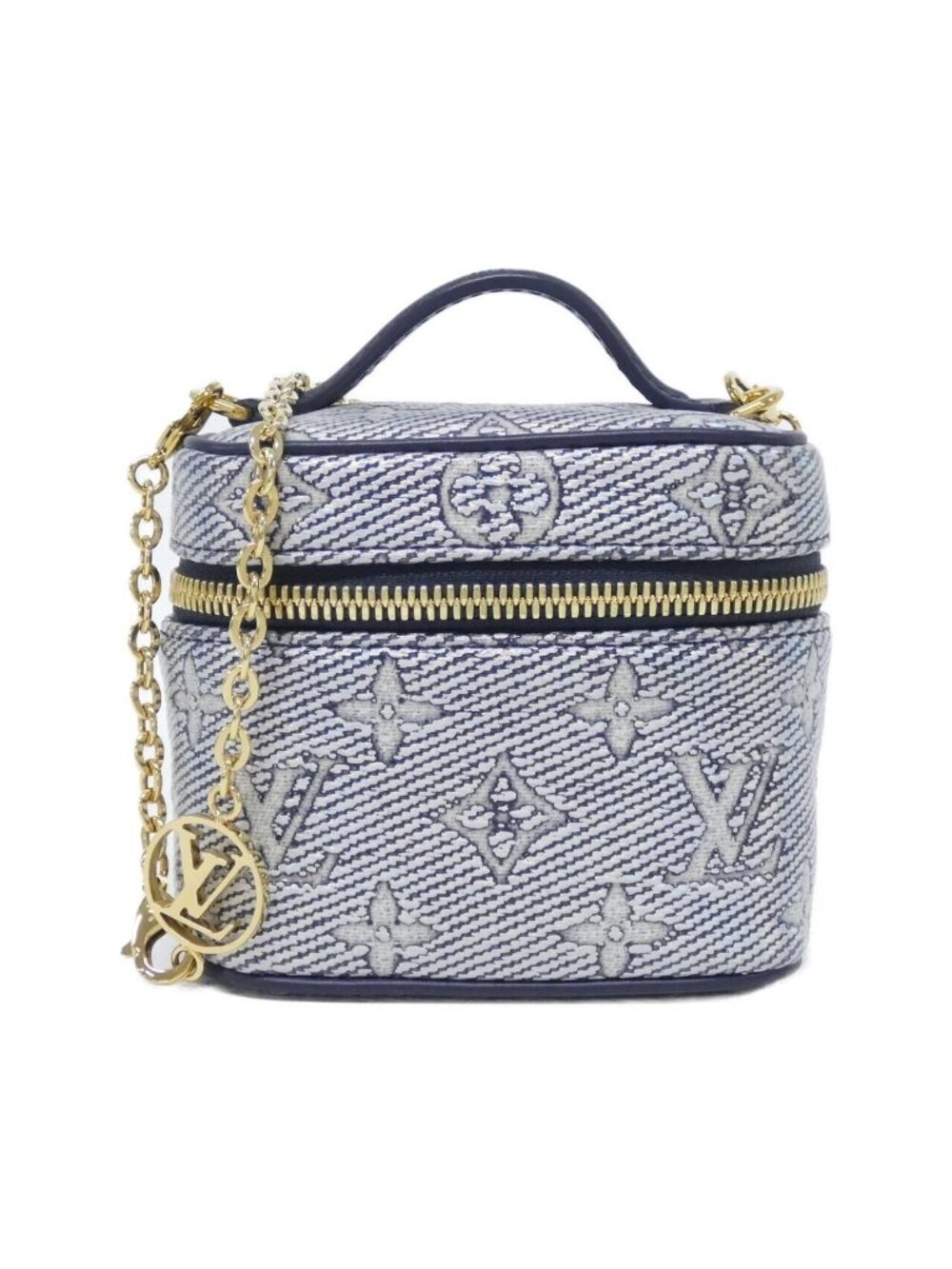 Louis Vuitton Monogram Laminated Jacquard Micro Vanity Bag